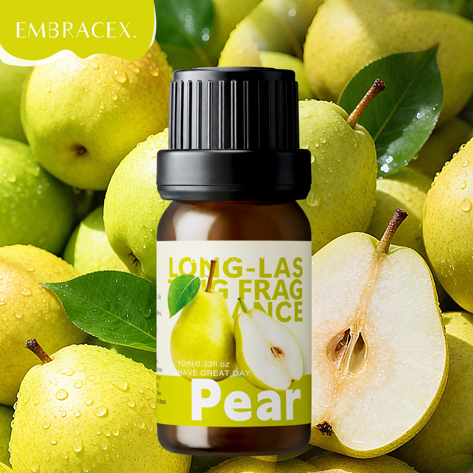 10ml Pear Fragrance Oils Fruit Fragrance Oil Candle Making Room Diffuser/Humidifier Gift To Friends