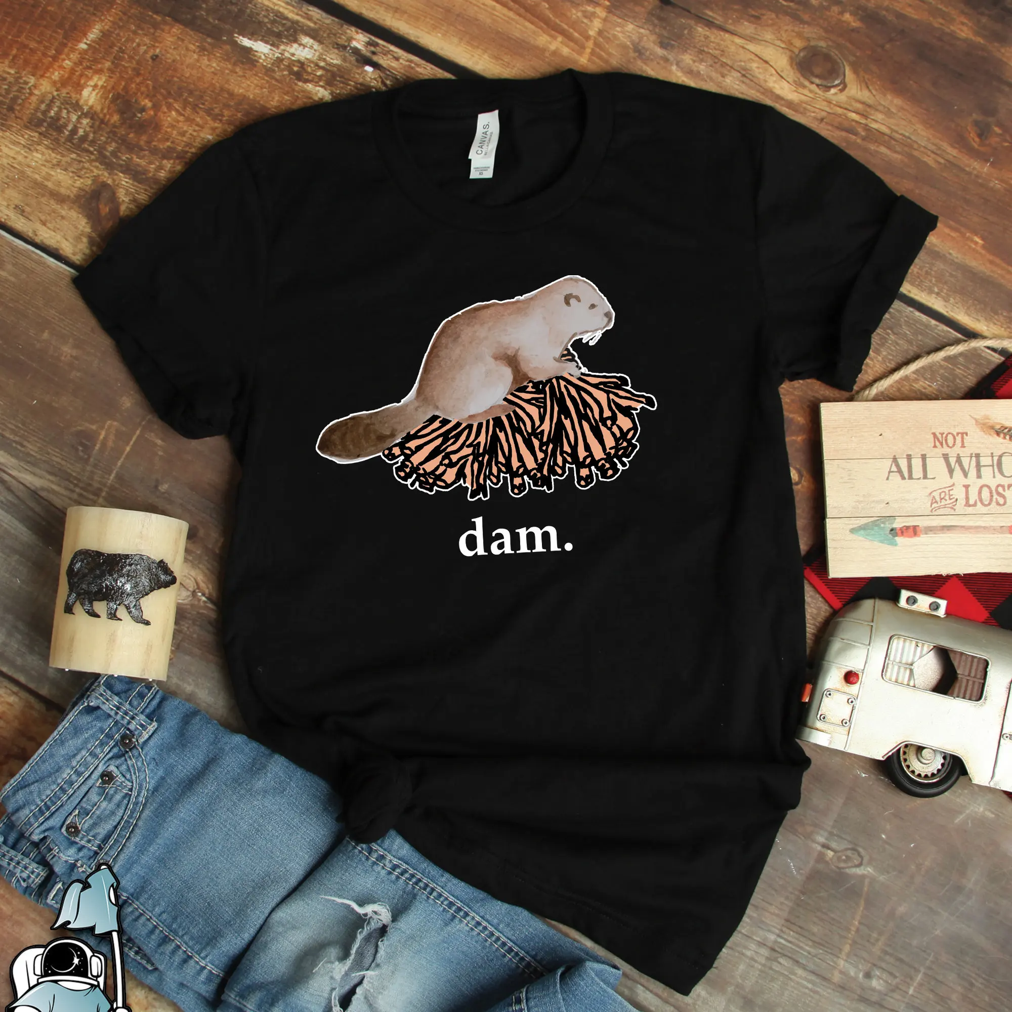 Beaver T Shirt s Dam Funny Animal Lover Zoo