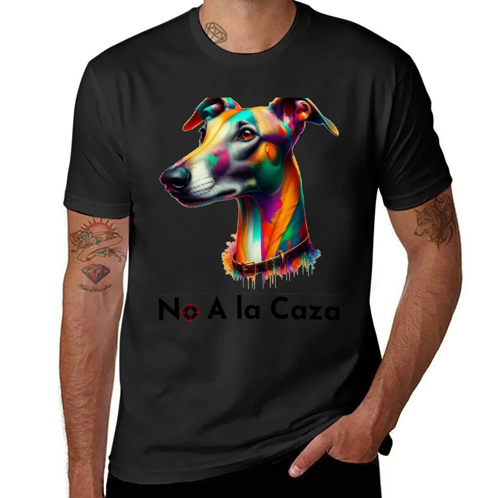 No A la Caza! No to hunting! T-Shirt cute tops heavyweights sublime shirts graphic tees designer t shirt men