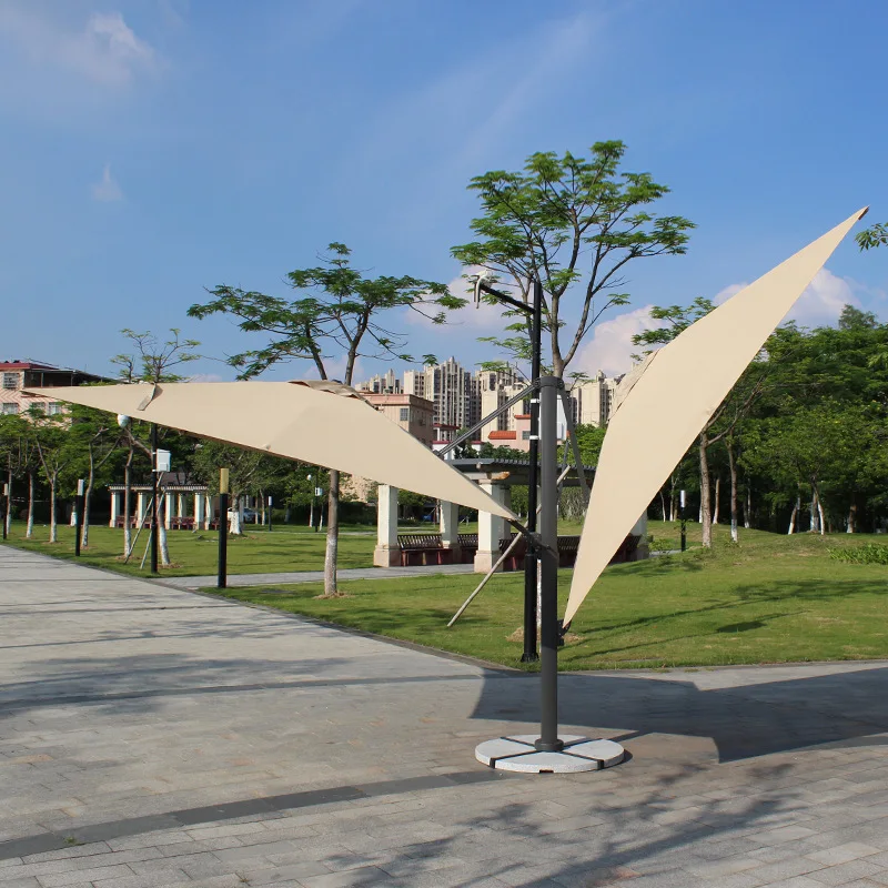 

Outdoor Parasol Villa Large Sun Umbrella Courtyard Garden Outdoor Terrace