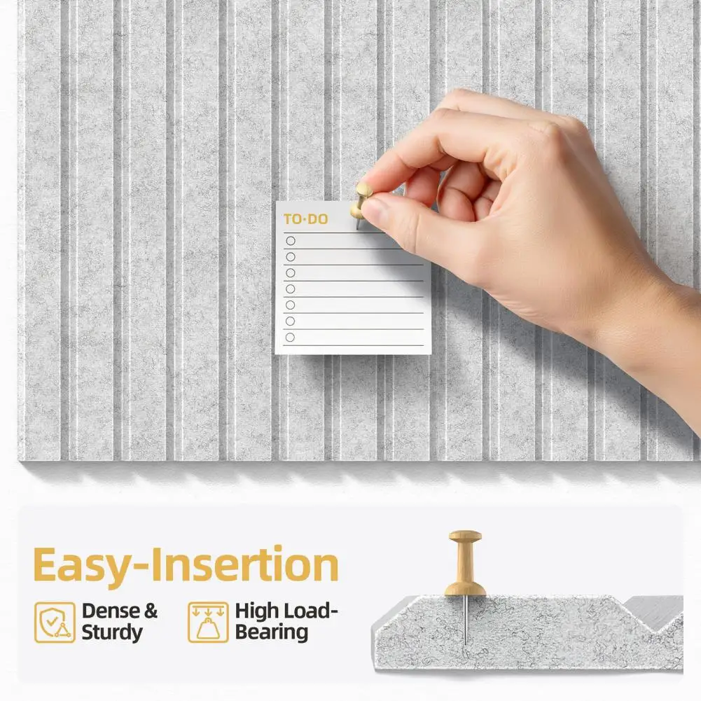 Office Cork Board Multi-purpose Cork Bulletin Board Set for Office Home Classroom Wall Decor Organizer with Removable for Photos