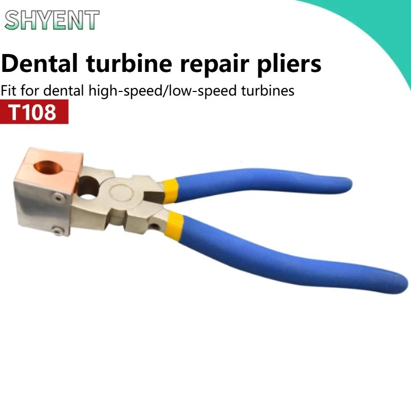 

Dental Universal Turbine Repair Pliers Strong Pointed Pliers with Flat Mouth High/Low Speed Universal Dental Turbine Repair Tool