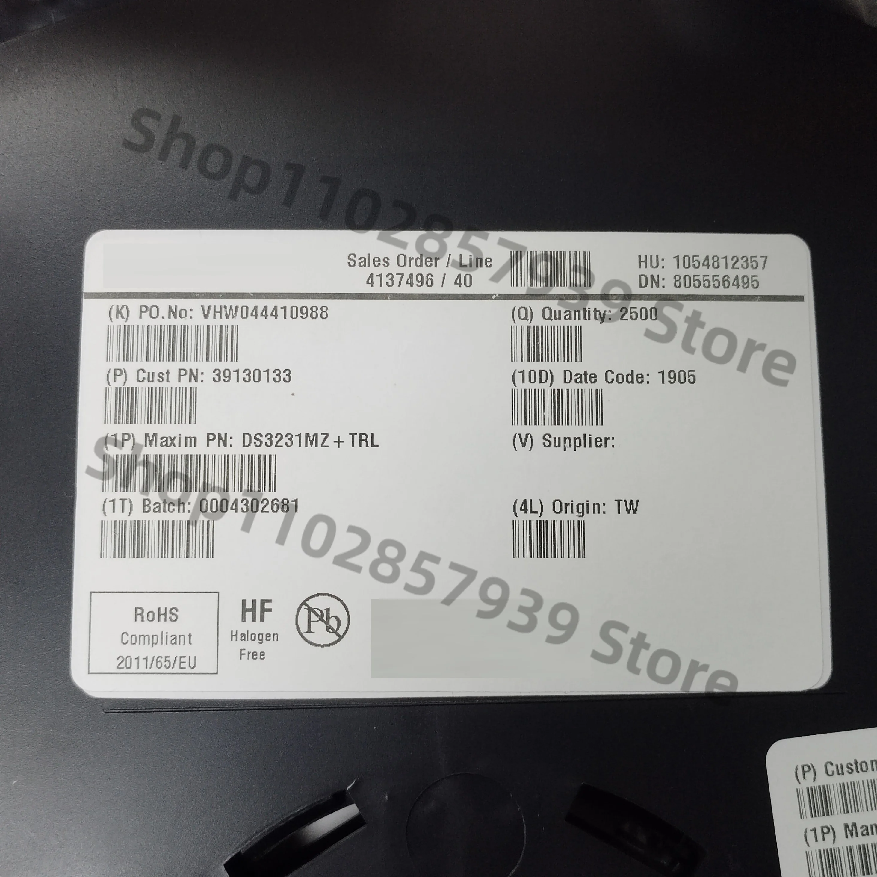 DS3231MZ DS3231M SOP8 ساعة في الوقت الحقيقي ، البقعة الأصلية 5 قطعة/الوحدة