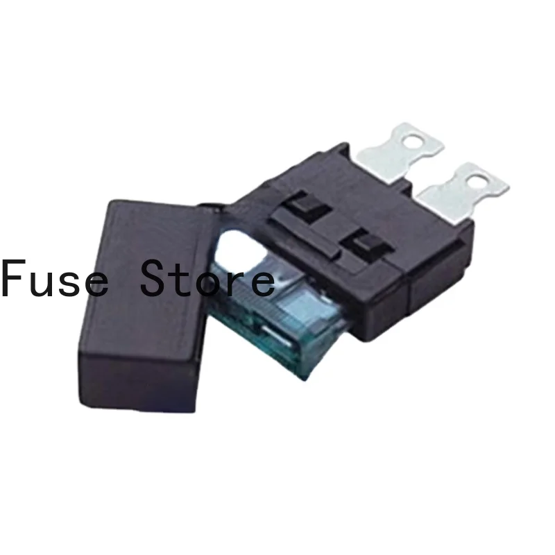 10PCS Medium Fuse Holder  Box For  Size Car PCB Panel Mounting Seat  Refitted
