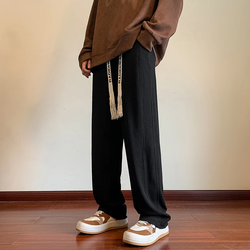 

LAPPSTER-Youth Korean Fashions Baggy Sweatpants Overalls Fall Harajuku Sweat Pants Casual Japanese Streetwear Joggers Pants