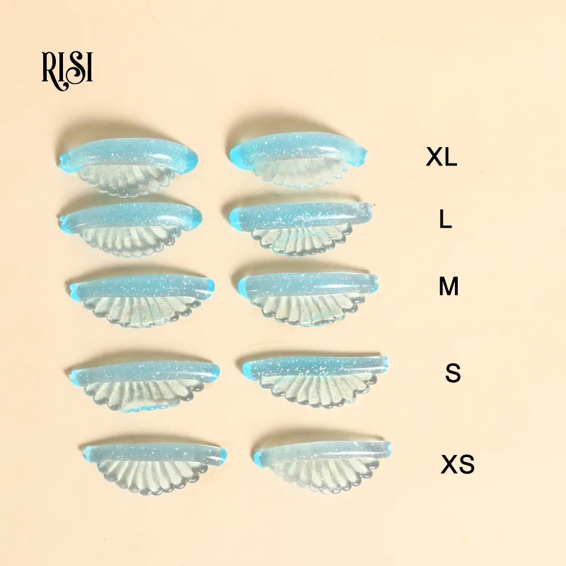 

RISI Eyelash Lifting Self Adhesive Silicone Pad Eye Lash Perm Pads Eyelashes Lash Lift Shield 3D Lashes Curler Applicator Tools