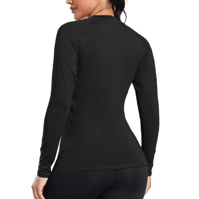 Graphic Long Sleeve Compression Shirt for Women Christian Athletic Yoga Running T-Shirt Spring Fall Gym Workout Training Tops