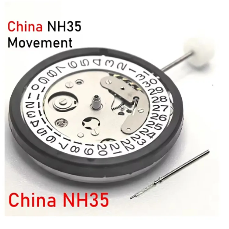 

China NH35 Movement Can Replace The Japanese NH35 Movement Date At 3 o'clock Calendar High Accuracy Automatic Mechanical NH35A