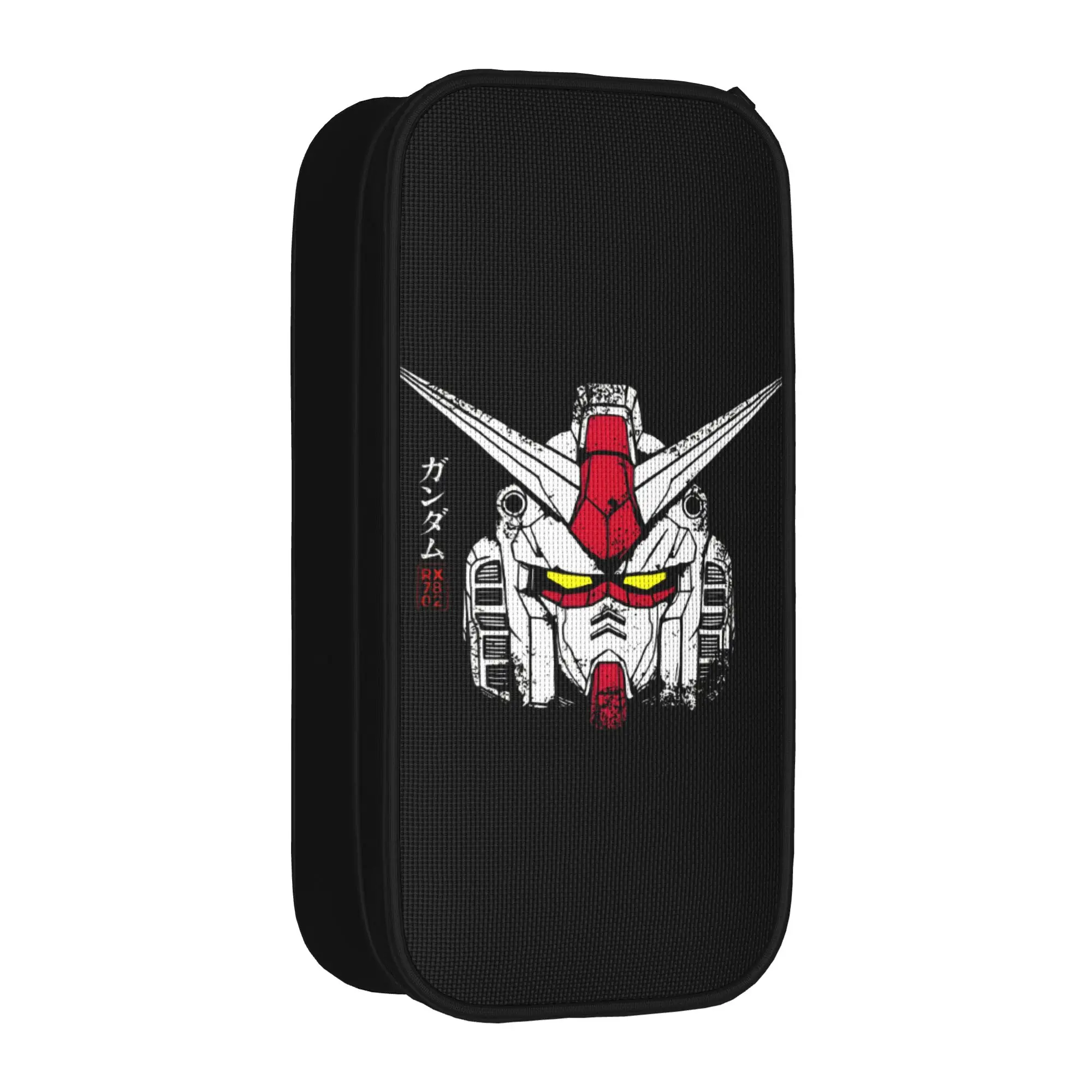 

MOBILE SUIT GUNDAMs manga anime Pencil Case Double Layer Large Capacity School Accessories Pen Case Gift