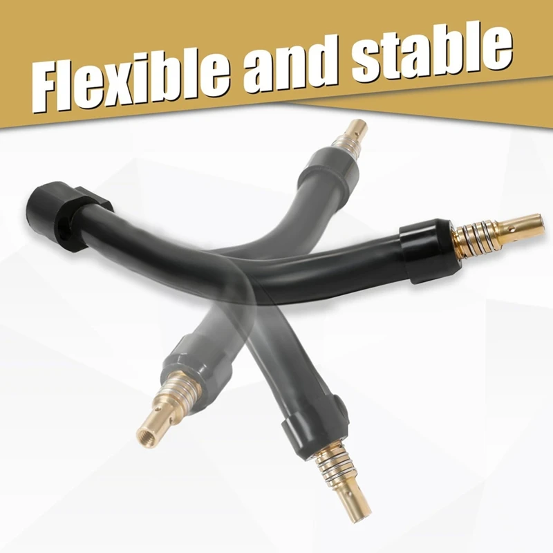 Гибкая сварочная шея Mig, гибкий удлинитель Mig, держатель сопла M6 030 дюймов, диффузор, защита и горловина горелки для MB15