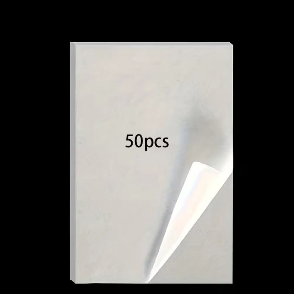 50/100/200Pcs Dustproof Diamond Painting Release Paper Stain-proof Anti-adhesive Diamond Art Tool Double-Sided White Cover