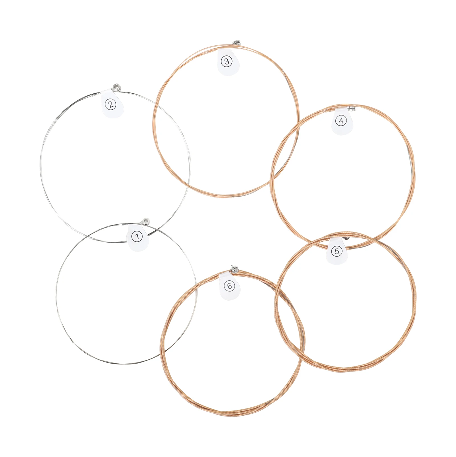 IRIN Acoustic Guitar Strings High Carbon Alloy Folk Guitar Strings Rust-proof Red Copper Strings for Guitar Accessories Parts