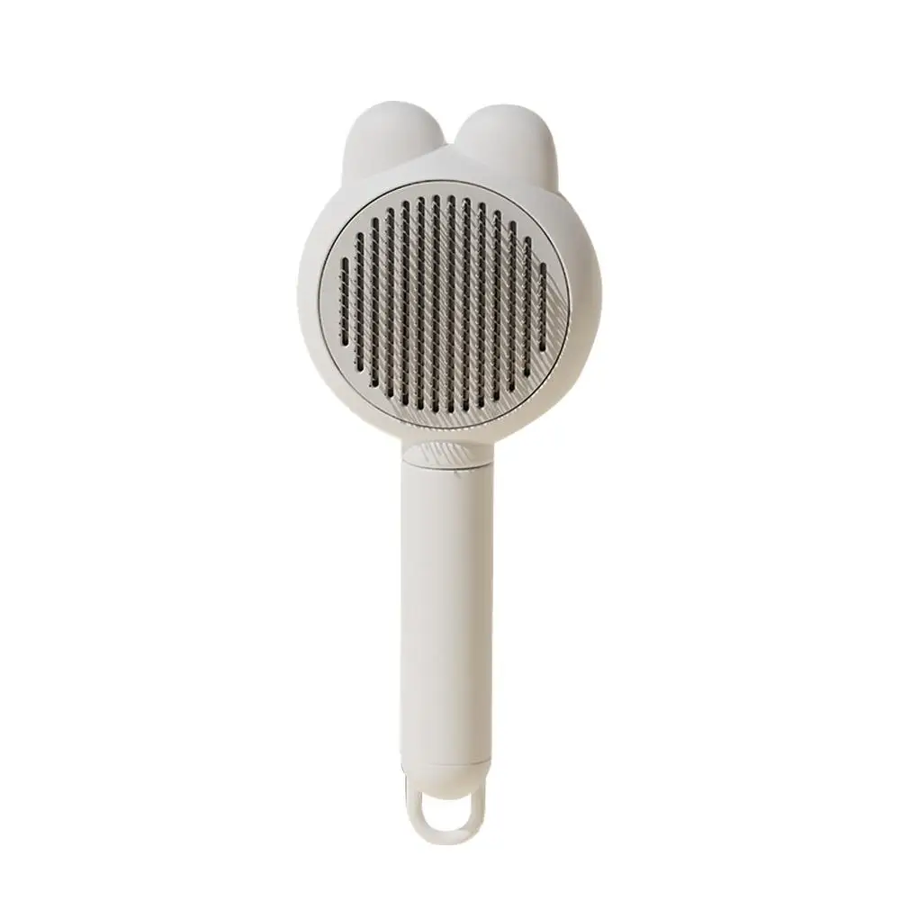 Self Cleaning Pet Brush Comb Pet Grooming Hair Remover Pet Hair Combs Grooming Dog Supplies Brush Brush Floating G9u3