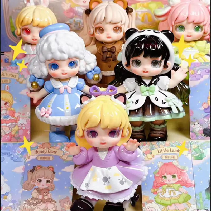 

Genuine Miana Xiaomina Blind Box V2 Paradise Cute Hand-Made Doll Ornaments Trendy Play Gift Trendy Toy Figure Mysterious Box