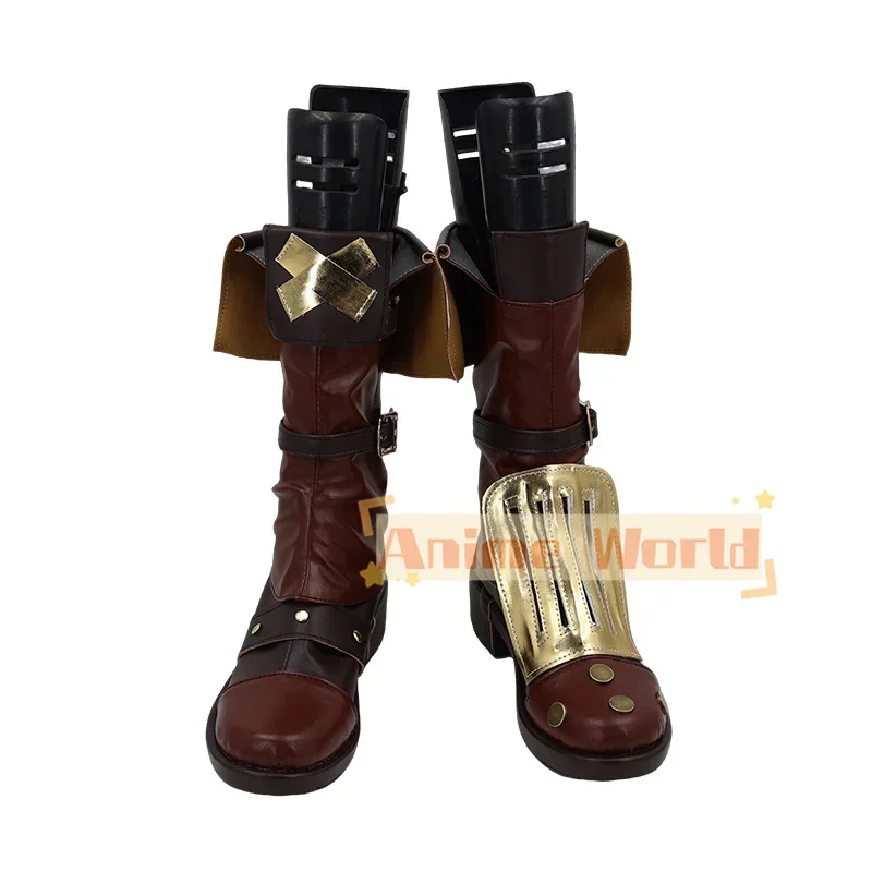 Game Isha Cosplay Shoes Halloween Carnival Boots Custom Made