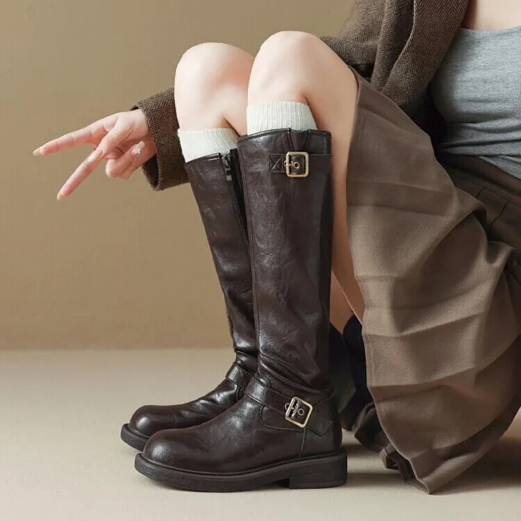 

Женские рыцарские сапоги с длинными ногами, новинка 2026, осенне-зимние модели, тонкие и высокие ниже колена.