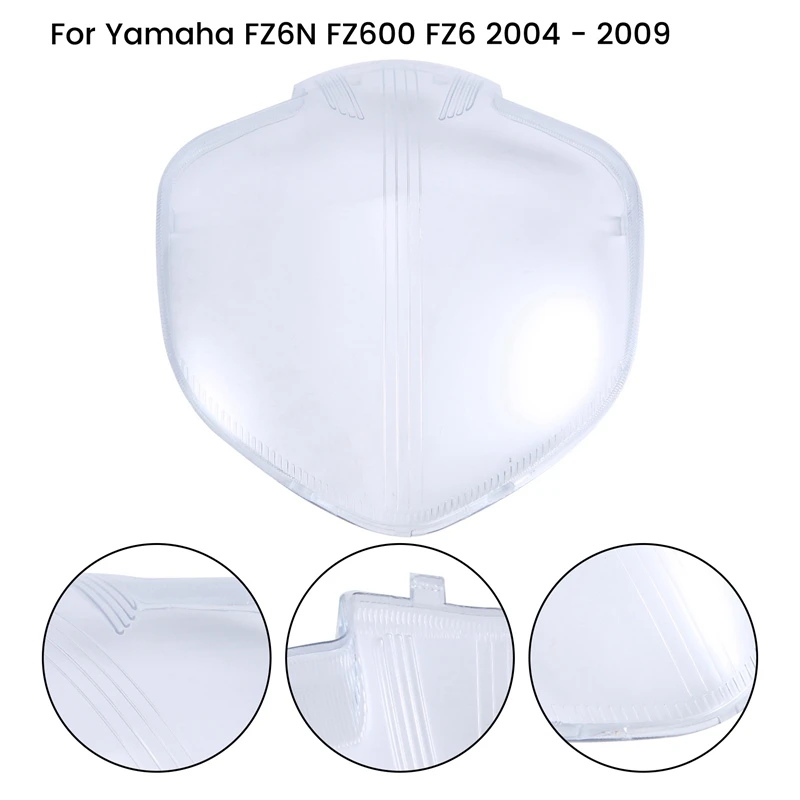 Fit For Yamaha FZ6N FZ600 FZ6 2004 - 2009 Headlight Headlamp Housing Cover Parts Accessories