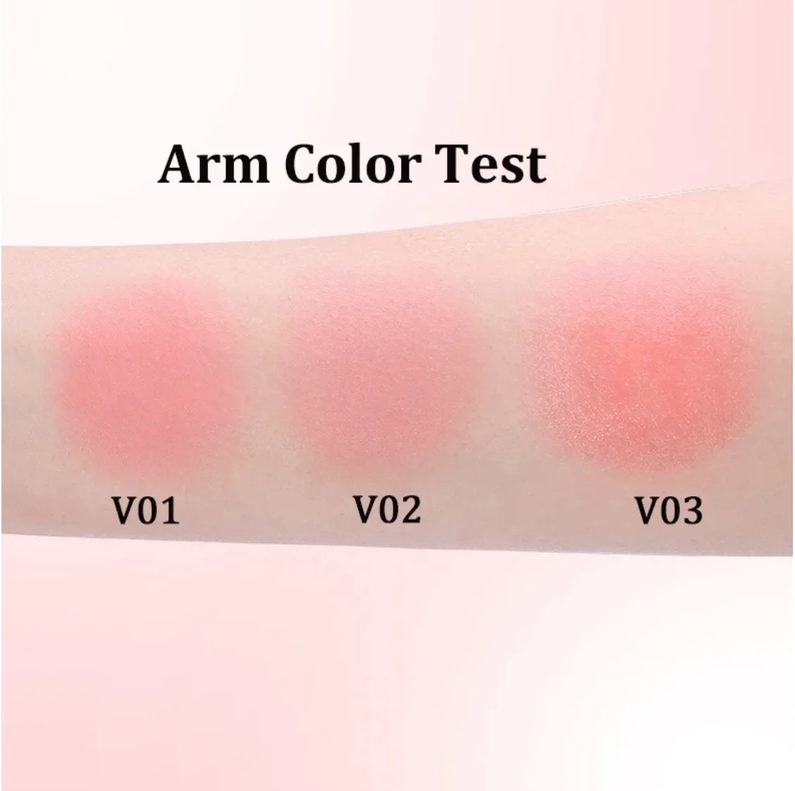 Veecci Blusher Paste Bring Powder Puff 3d Face Multipurpose Nature Blush Three Colors 3.8g Makeup Women Beauty Cosmetics