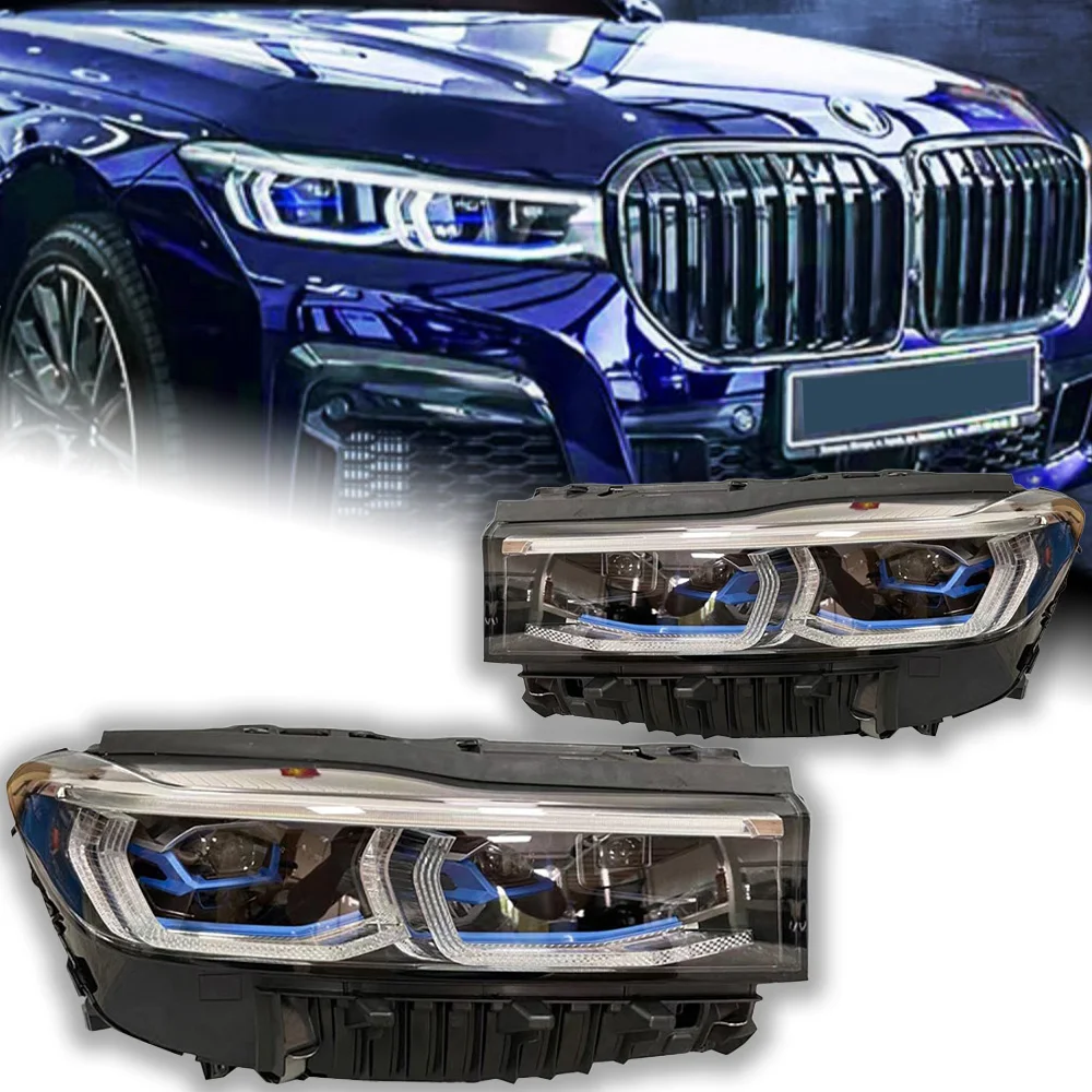 Car Lights For BMW G12 Headlight Projector Lens 7 Series 730i 740i 745i G11 Head Lamp LED Headlights Drl Automotive Accessories