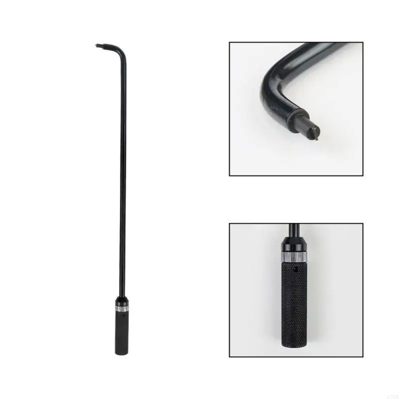 

87HE Screw Adjusting Tool, 16.5inch Carburetor Adjustment Tool 110° Angled Head Metal Universally for Snowmobile