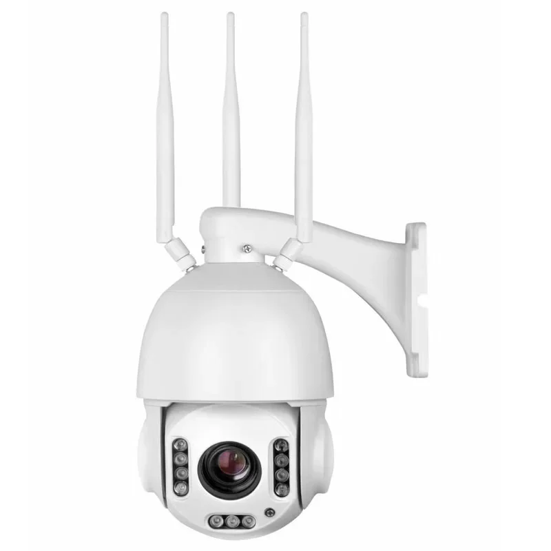 5MP 5x Zoom 3g 4g Sim Card Ip Camera Speed Dome 5MP Cctv camera wireless outdoor auto track camera With colorful night vision