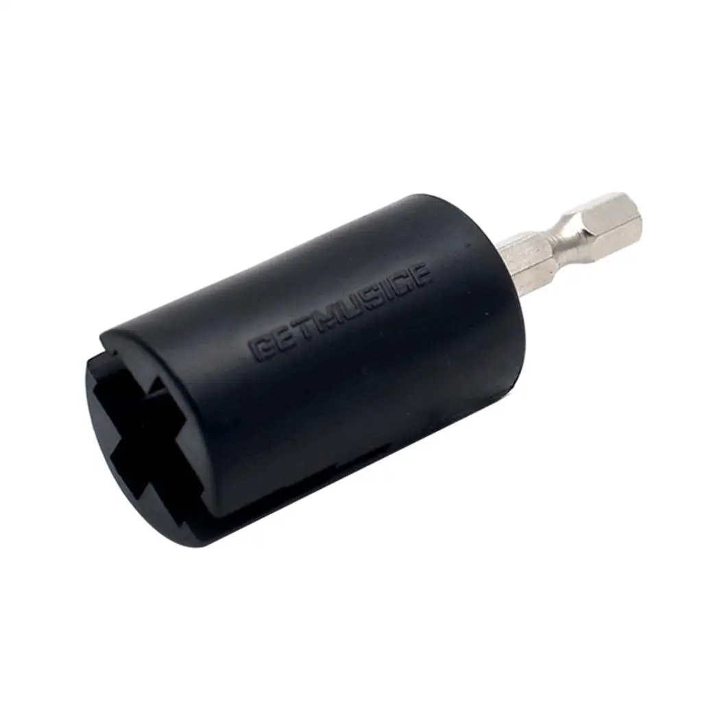 المحمولة الغيتار باس استبدال الحفر الكهربائية سلسلة اللفاف التوصيل الأسود