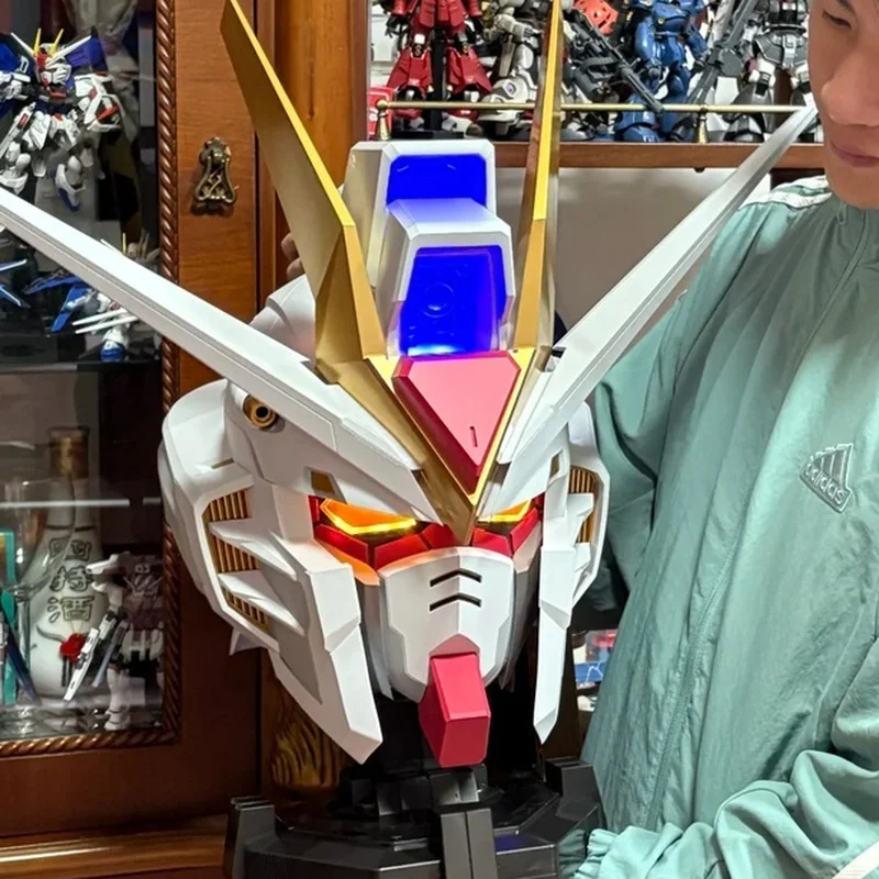 バンダイオリジナル Bn ヘッドコレクション Vol.2 ストライクフリーダムガンダムアニメアクションフィギュア組立モデルおもちゃ誕生日ギフト男の子向け