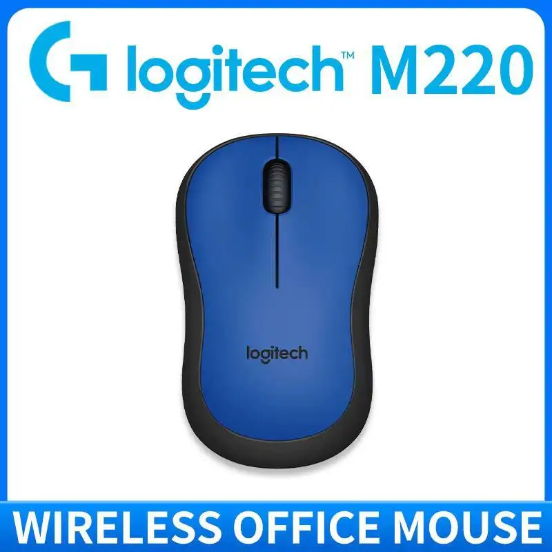 

Logitech M220 Silent Mouse Wireless 2.4G,suitable for PC,Mac desktop computers,long battery life,ergonomic,suitable for home use