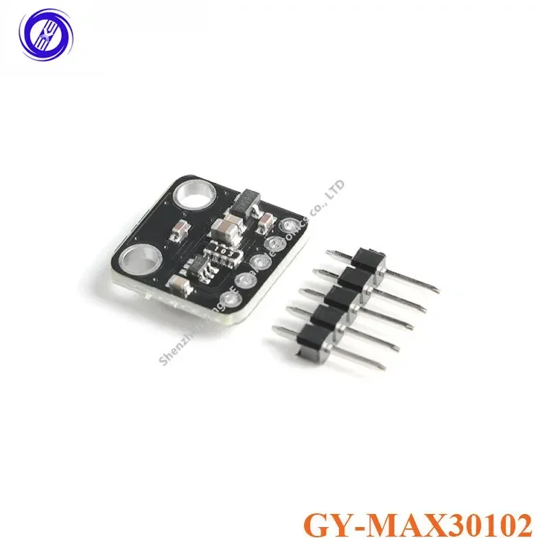 1Pcs GY-MAX30102 Blood Oxygen Concentration Sensor Module Heart Rate Click MAX30102 Sensor Breakout Board for Arduino