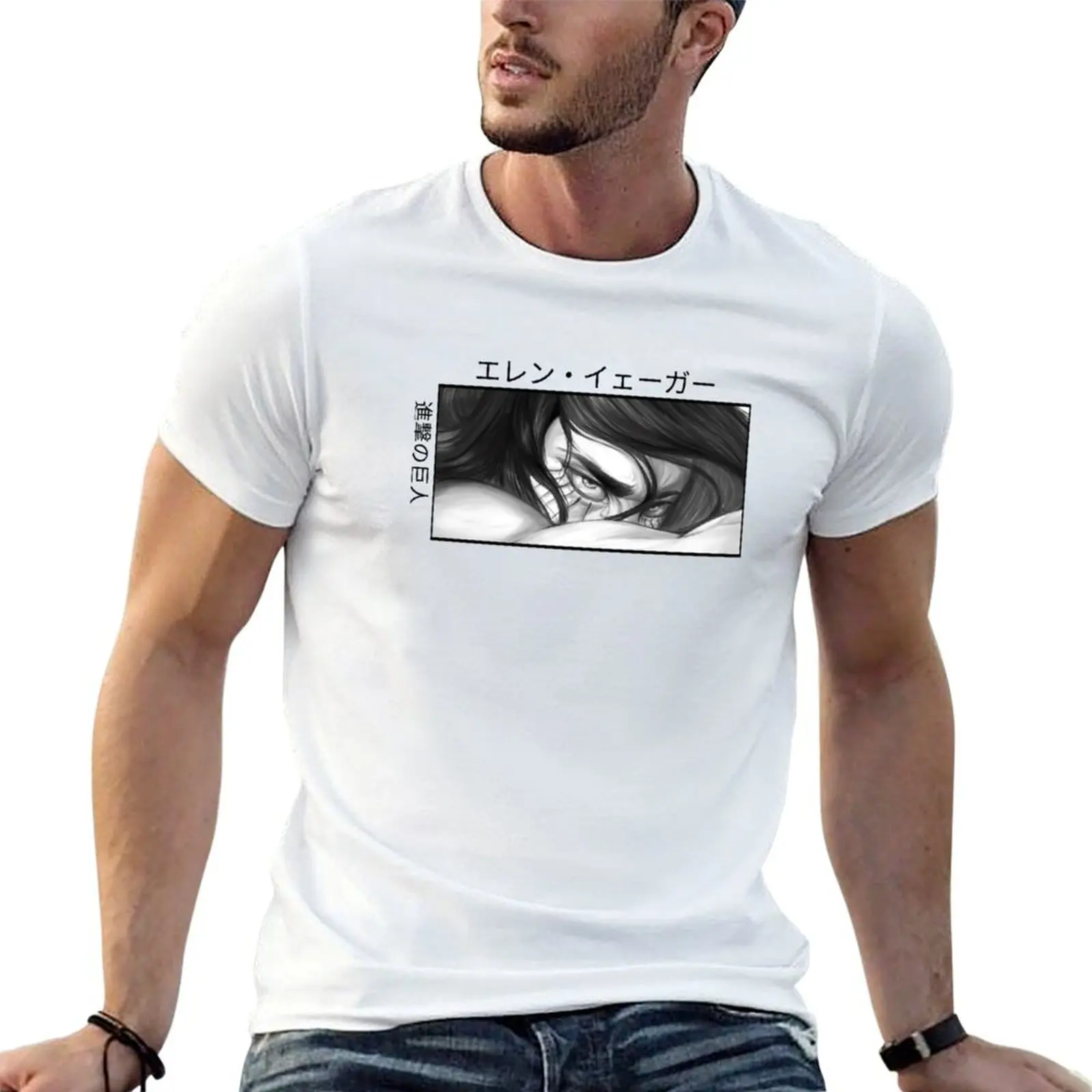 

Eren Jger fallen angel Classic T-Shirt t shirt for man 100 percent cotton man t shirt cotton high quality T-Shirt