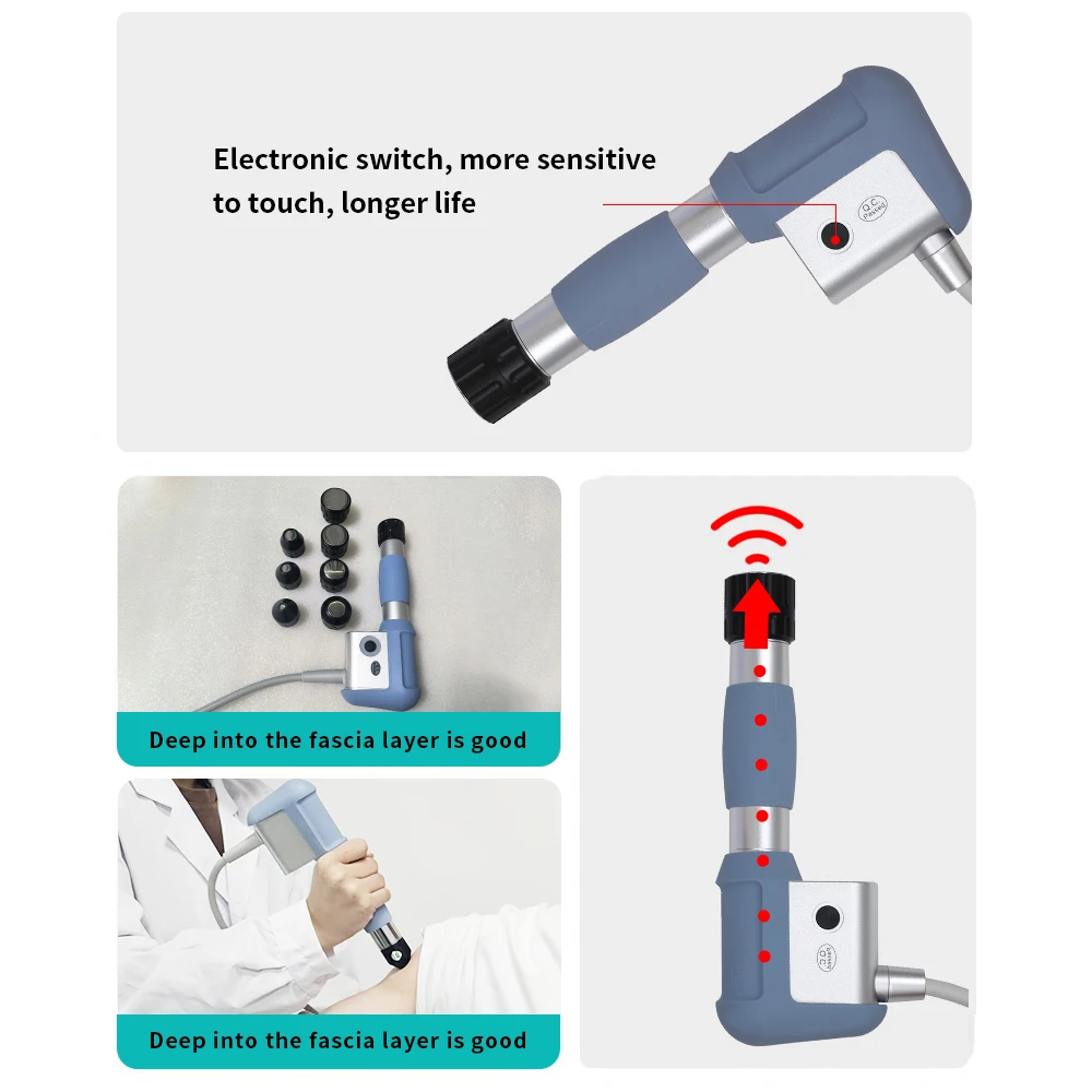 Advanced RET CET Radio Frequency Machine for Smart Tecar Shock Wave Physical Therapy Equipment for Effective Shock Wave Therapy view 3