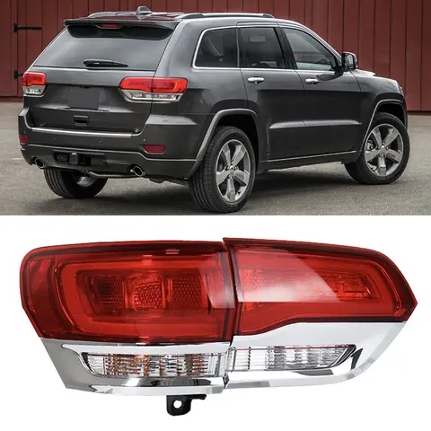 자동차 액세서리 LED 테일 라이트 후방 브레이크 램프 Jeep Grand Cherokee 2014 2015 2016 68110047 AB 68110046 AC 68236104 AC 68236105 AC