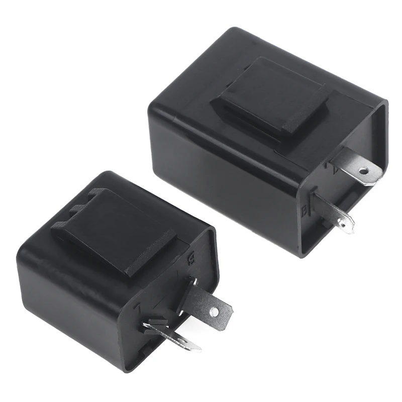 (.) Flasher Relay Turn Signal DC 12V 48V 60V 2Pins Buzzer Beep Flasher Relay Blinker Indicator Flashers Turn Light Signals