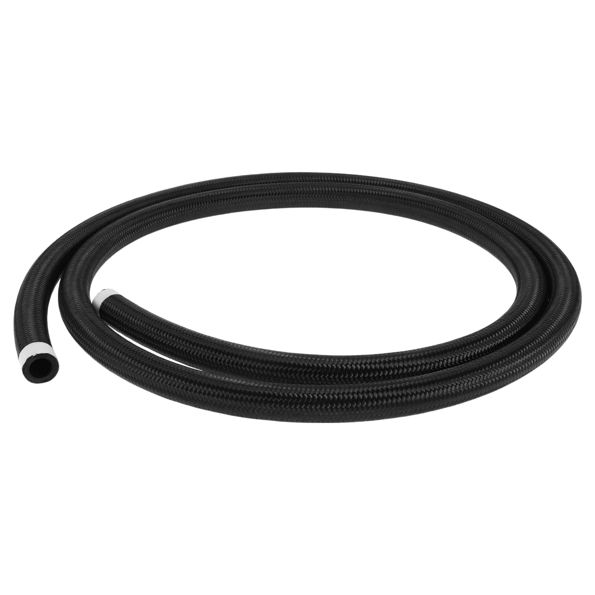 

UXCELL Шланг топливопровода 8 футов 5/8 дюйма ID 0,94 дюйма OD NBR резина, нейлоновая оплетка 1 шт. автомобиль