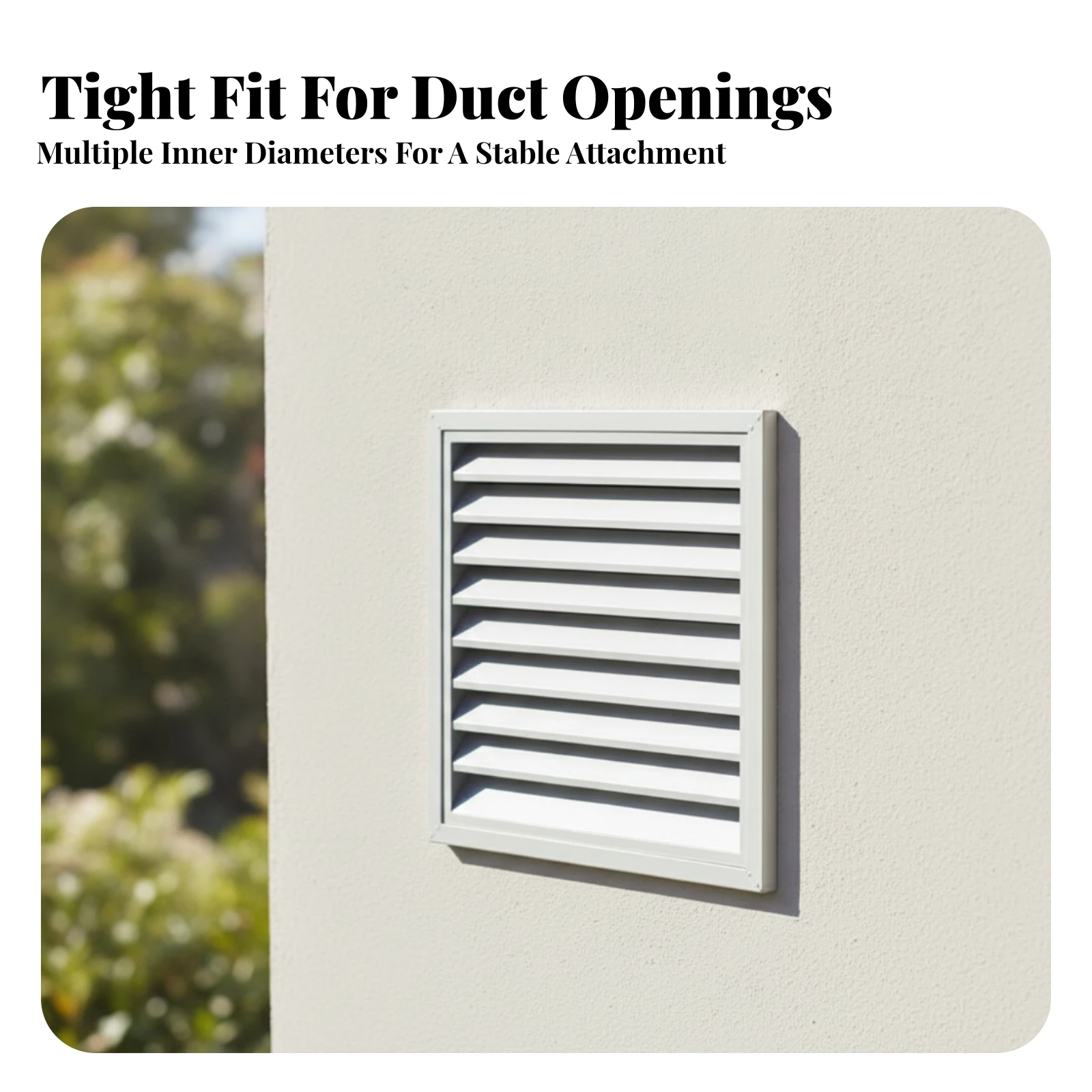 Aluminum Ventilation Grille Long-Lasting Ventilation Grille Air Outlet Cover Sturdy Heavy Duty for Contractors, Workshops