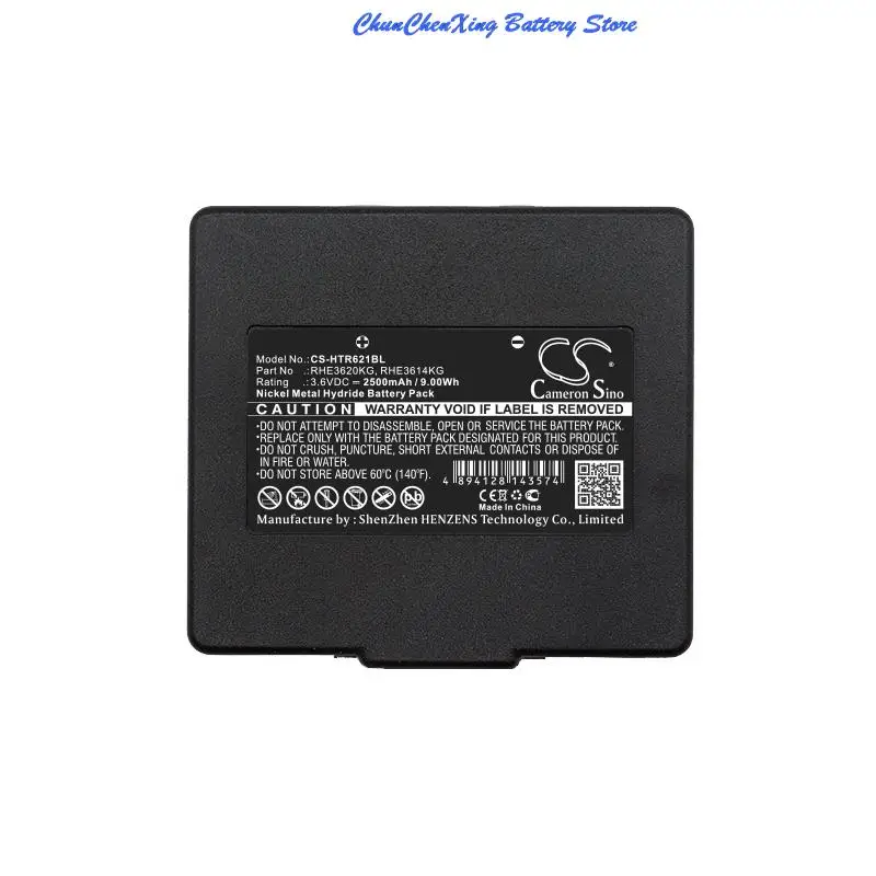 Cameron Sino 2000 mAh/2500 mAh batterie HE900 pour Hetronic Potain P-63418-95, Nova Mini, Mini FBH300, Abitron Mini, HET300, HT-01