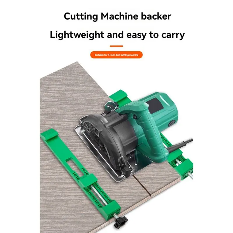 【RECOMENDAR】2X Regulowana podstawa prowadząca do przecinarki, prowadnica do cięcia drewna, przenośna szyna prowadząca do piły do precyzyjnego cięcia i frezowania