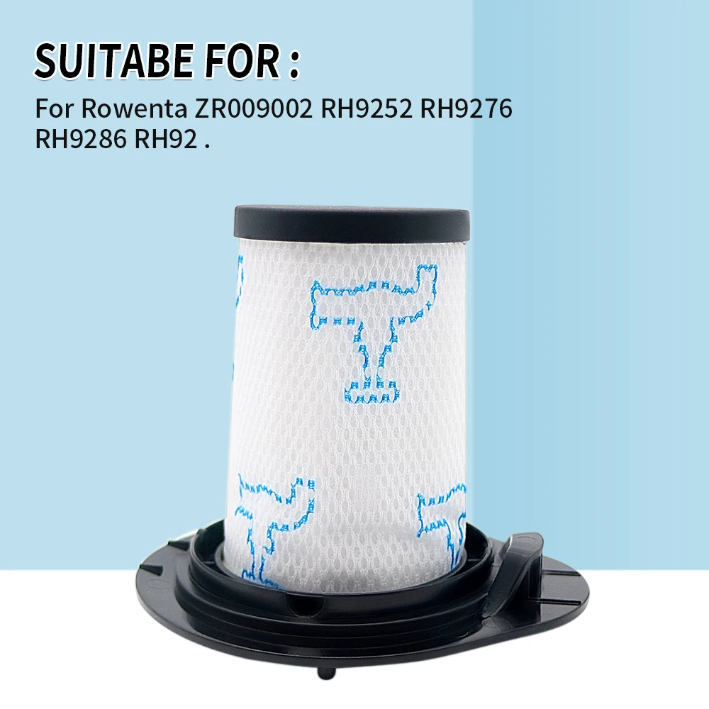 Filtro de polvo Hepa para Rowenta ZR009002 RH9252 RH9276 RH9286 RH92, accesorios de repuesto para Robot aspirador