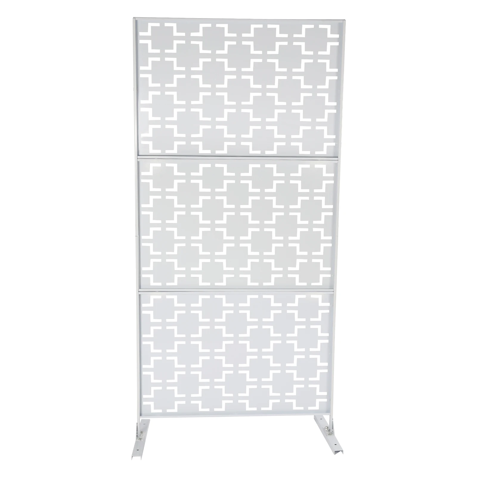 

Patio Privacy Screen, Steel Construction, Waterproof and Rust-Proof, Easy to Install, Versatile for Yard Fencing, Privacy