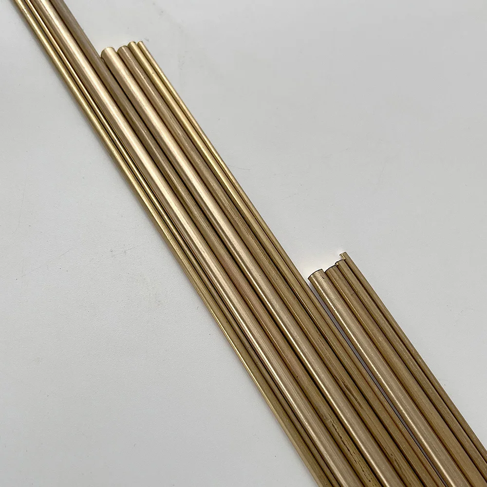 High Quality Brass Rod, Diameter: 2~5mm, Length: 100~300mm, Used for Decorative Accessories Such as CNC and Precision Machining