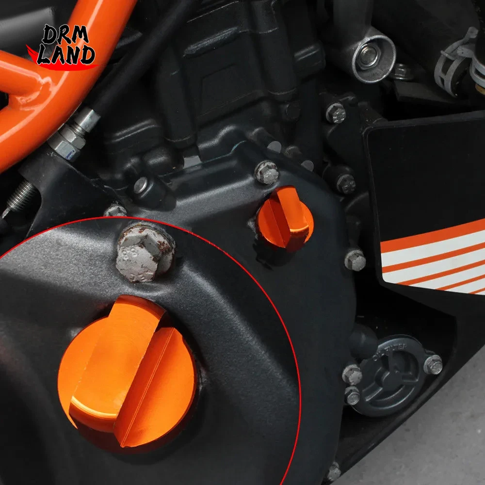 Tappo di Scarico Olio Motore Bulloni Vite Accessori Moto Per Duke390 Duke125 Duke250 RC125 RC200