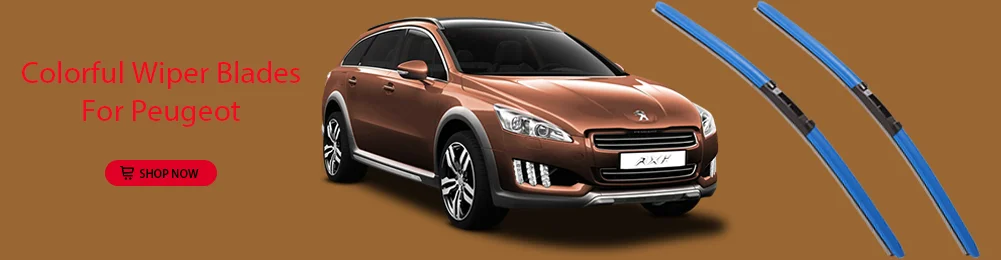 LNJING Bunte Scheibenwischerblätter für Peugeot 308 T9 2013-2021 – Detail 2