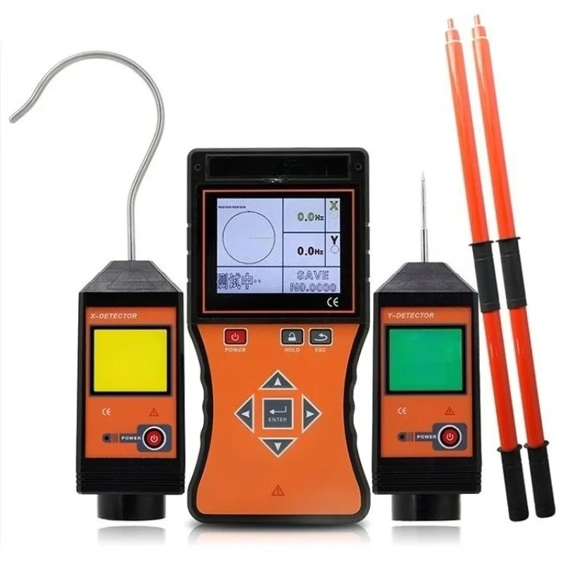 Wireless high and low voltage nuclear phase meter, fully intelligent voice current phase meter