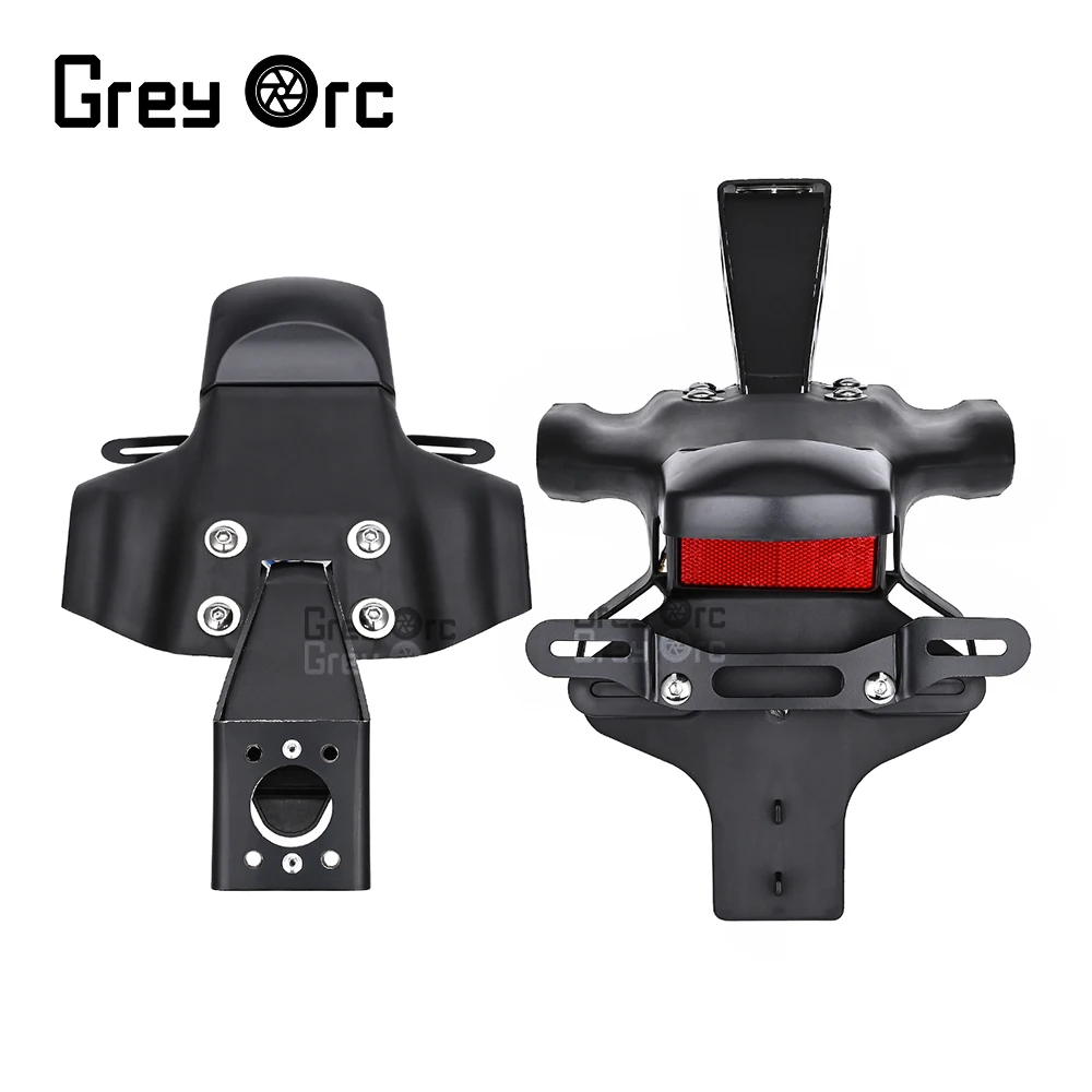 

For YAMAHA YZF R6 2006 2007-2016 Rear Fender Mudguard Cover License Registration Plate Taillight Bracket Motorcycle Accessories