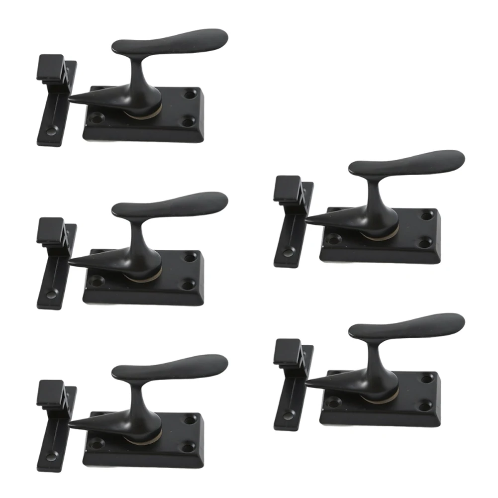Twist Operated Zinc Alloy Latch Lock 20 Pack for Interior Doors Adaptive Stepped Design Handles 15mm Frame Variance