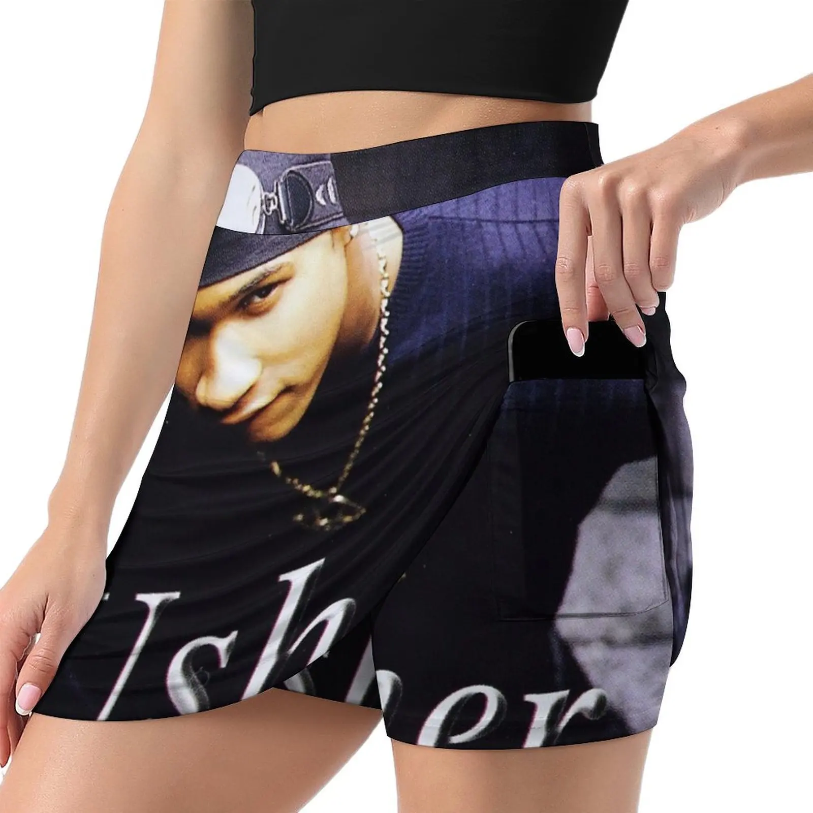 Album Usher My Way Mini Skirt womans clothing new in external clothes skorts for women