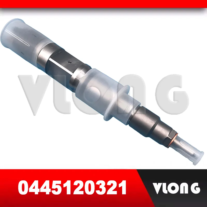 

Durable Heavy Duty Truck Diesel Fuel Injector Assy For Sinotruk HOWO Man Truck Common Rail Injector 0 445 120 321 0445120321