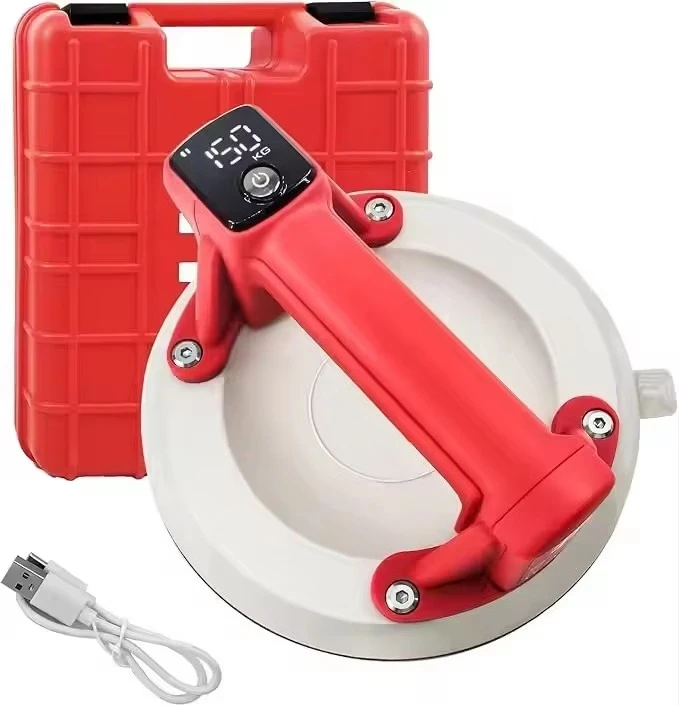 كوب شفاط المكنسة الكهربائية P618A B/6100/6106/6109 بلاط الرخام الزجاج مصاصة كوب شفاط المكنسة الكهربائية الرقمية مع صندوق بلاستيكي