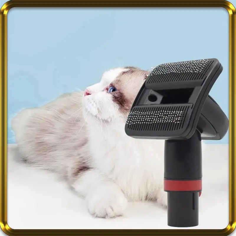

-A95Z Dog Hair Vacuum Brush For Dyson V7 V8 V10 V11 V15 Vacuum Attachments Pet Groom Tool Removes Loose Hair
