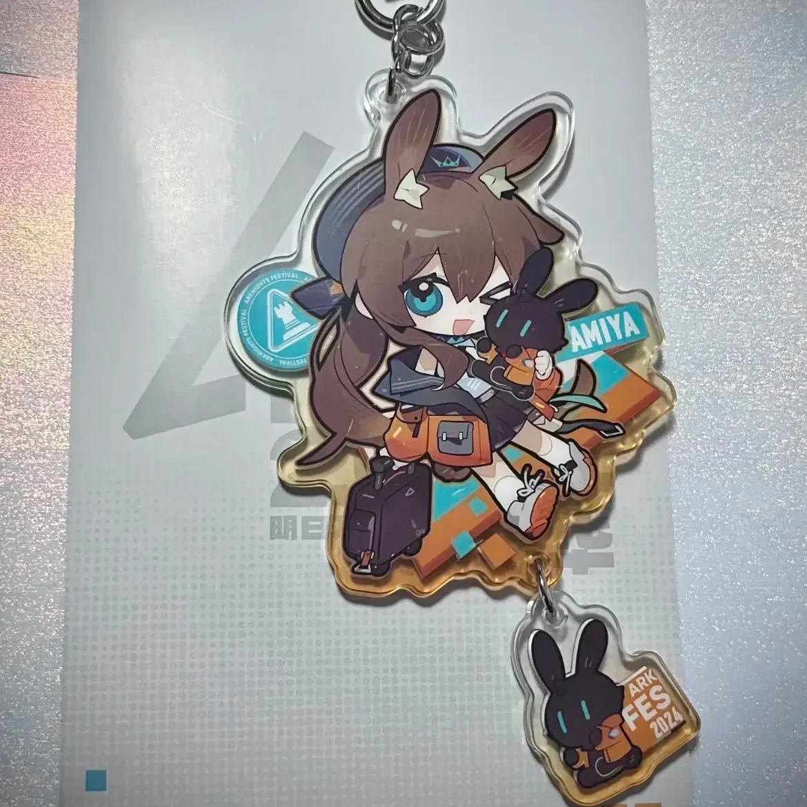 Акриловый брелок для косплея Arknights, ремешок для мобильного телефона, автомобильный брелок, аксессуары
